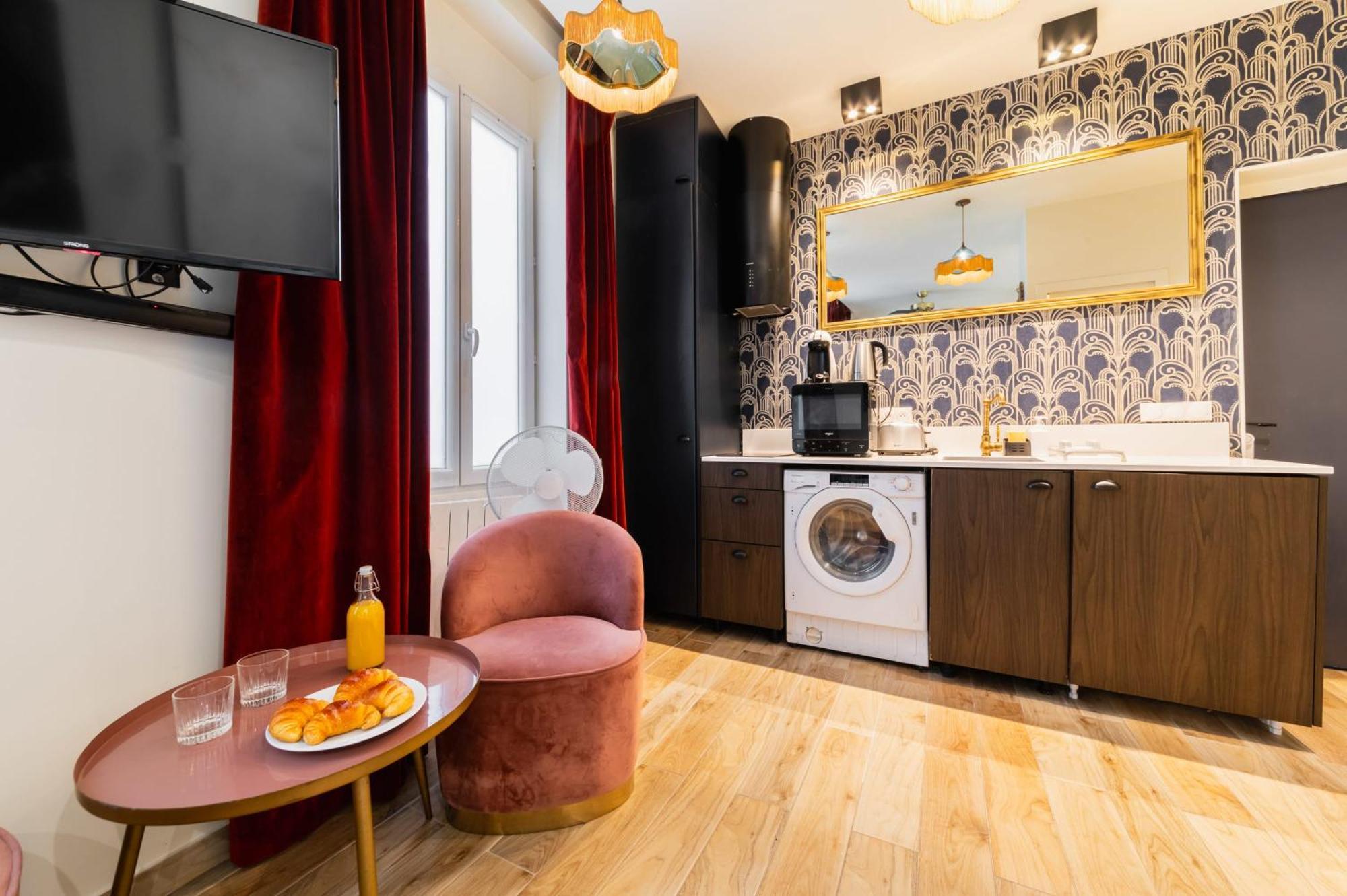 Studio Lumineux Et Moderne Proche Du Metro - 2P - Flat-Guest Париж Екстериор снимка